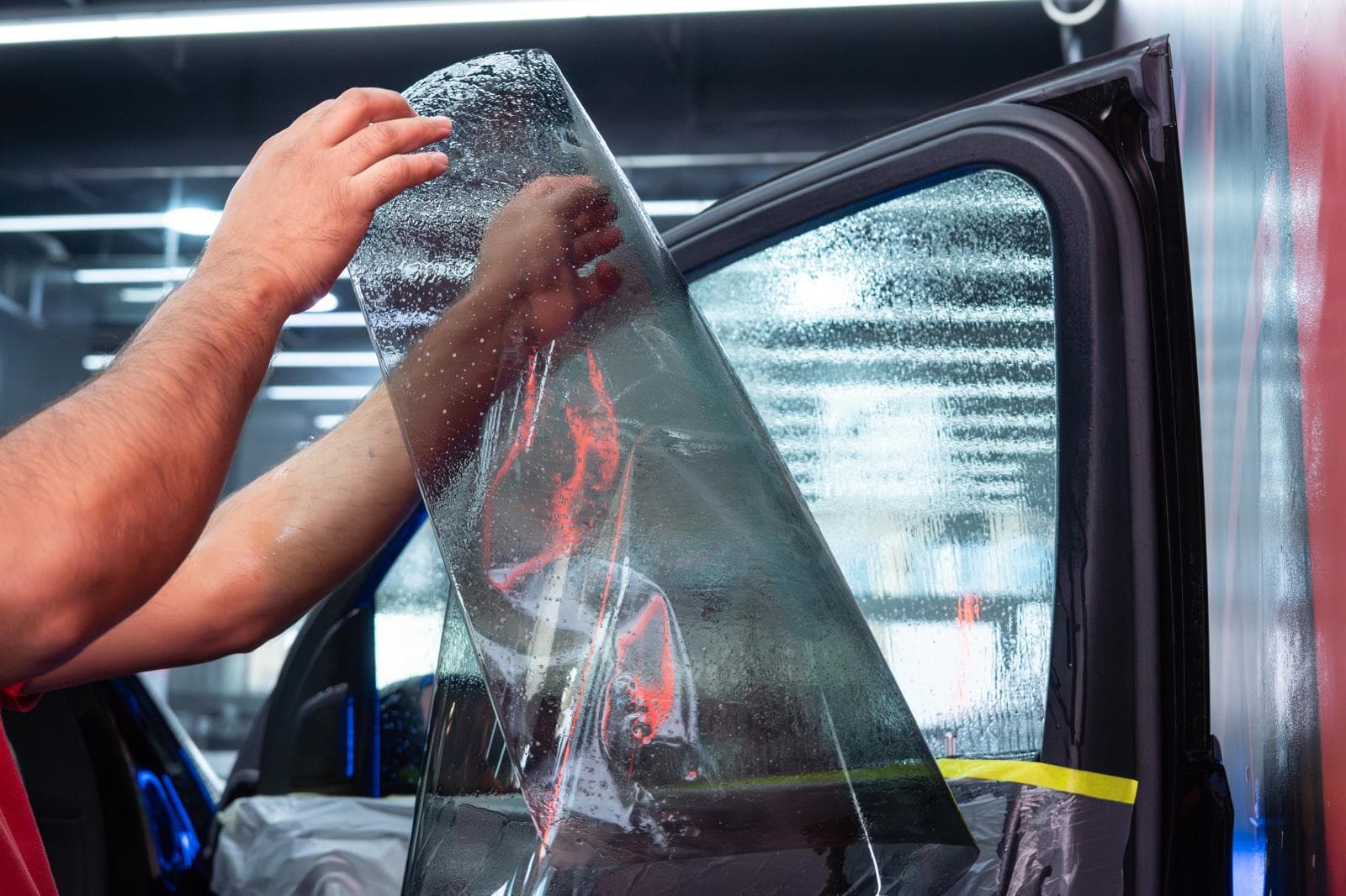 Window Tinting Mastery - Professional window tinting at SoftTouch Qatar | Professional window tinting services in Qatar